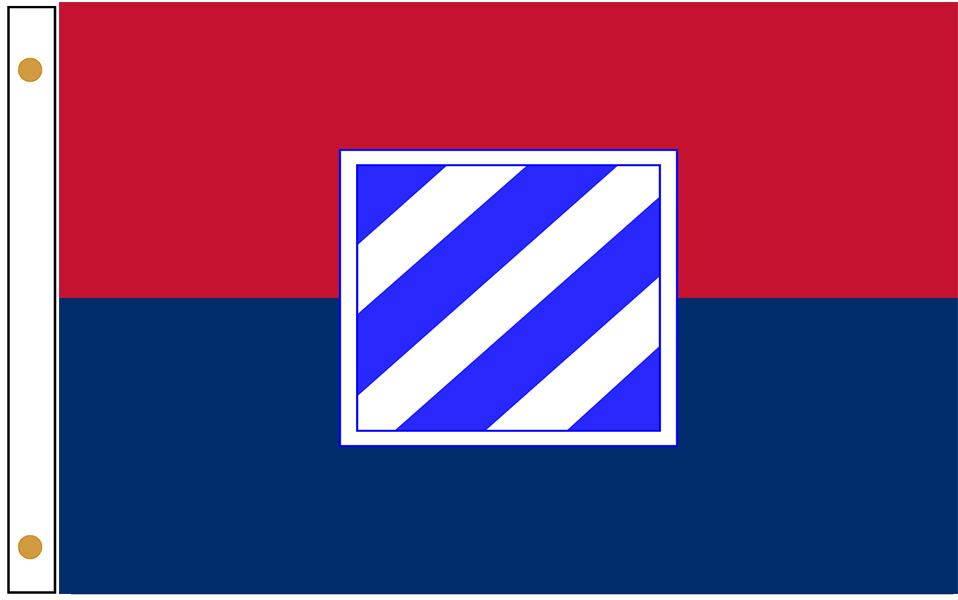 US Army 3rd Infantry Division Flags by Flag Store in Queens NY