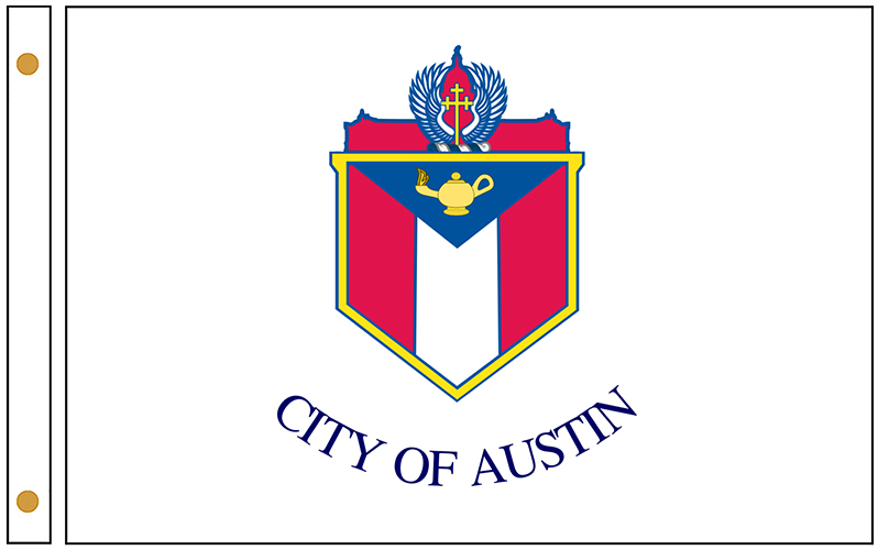 Austin TX Flags