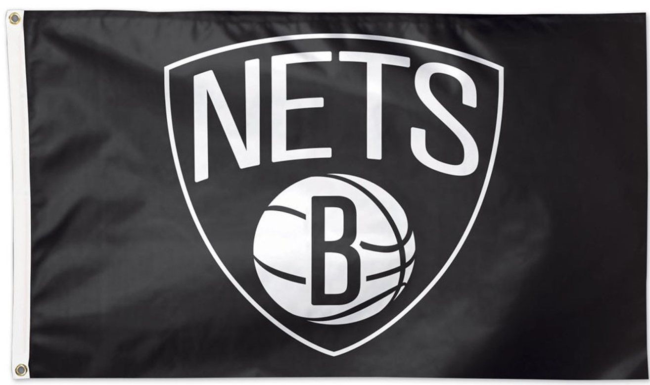 NBA Brooklyn Nets Basketball Flags, NBA Team basketball flags at ...