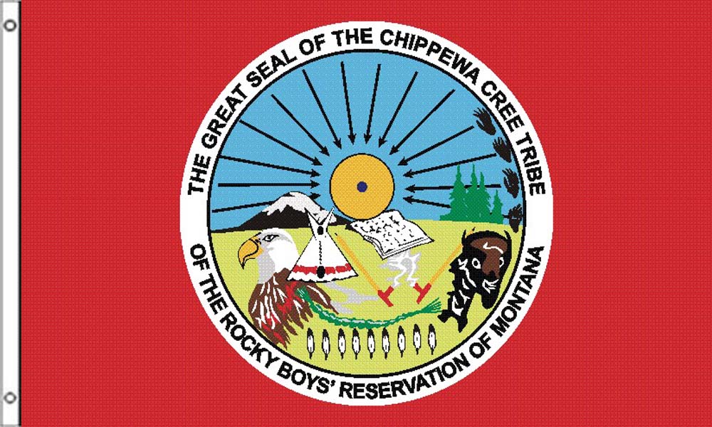 Chippewa Cree Tribe of Rocky Boy's Flags