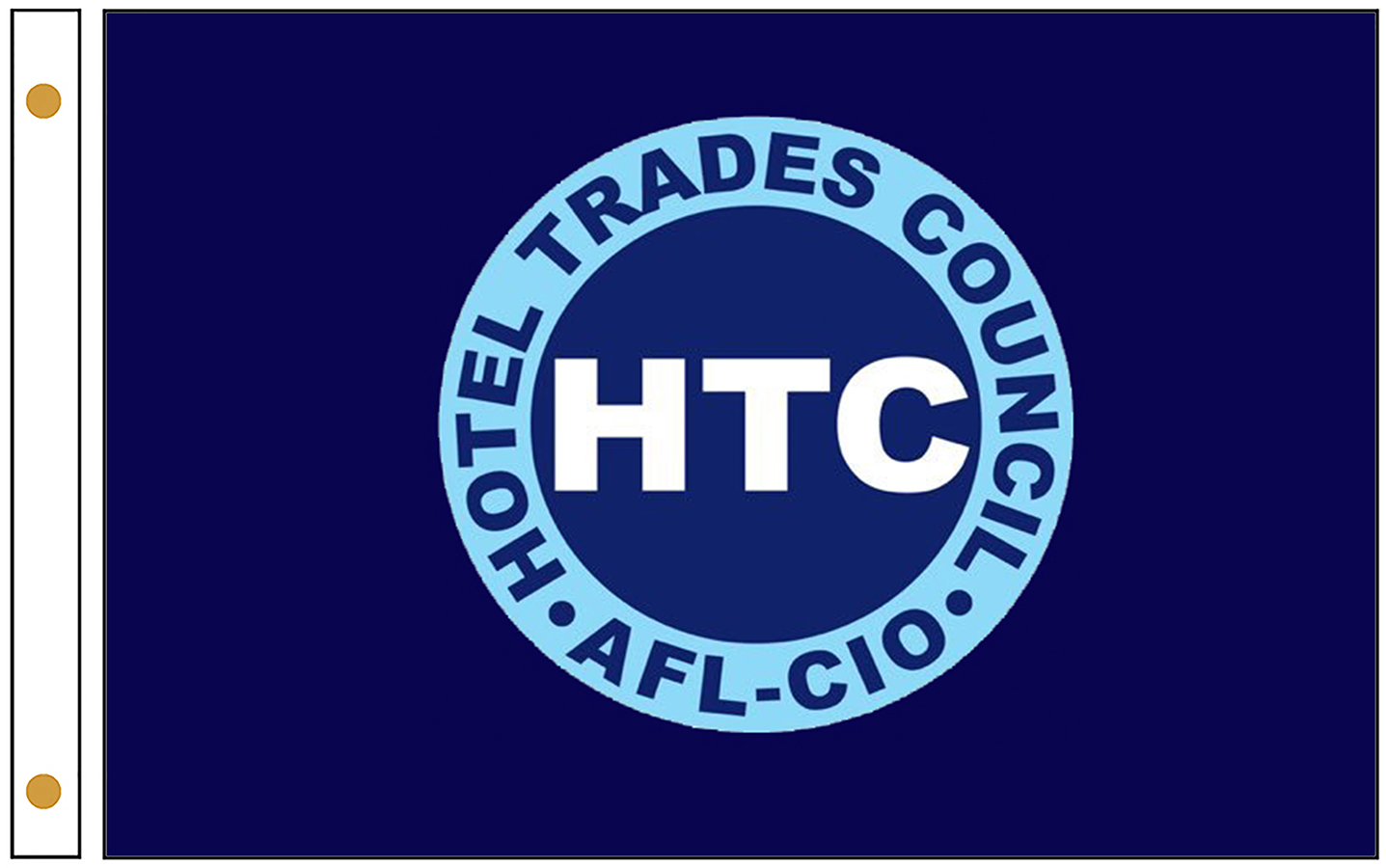 Hotel Trades Council Workers Union Flags