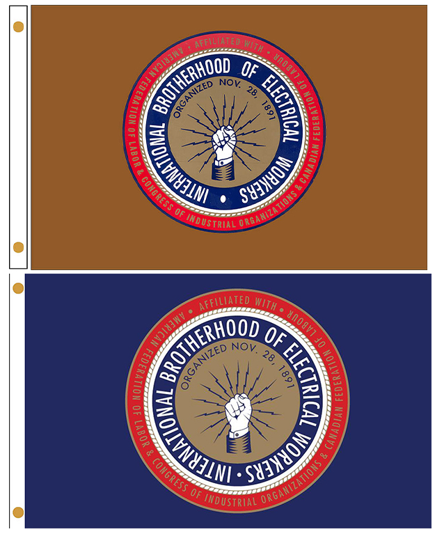 International Brotherhood of Electrical Workers Flag