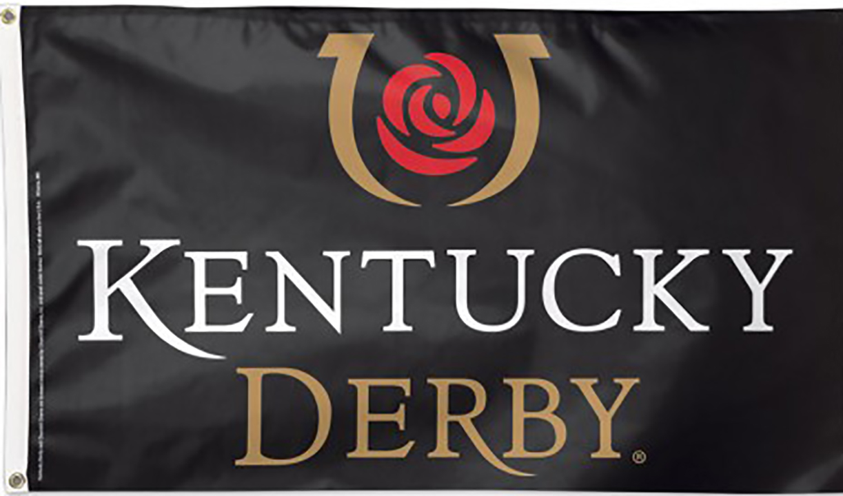 Kentucky Derby Flags officially licensed flags with premium durable fabric,