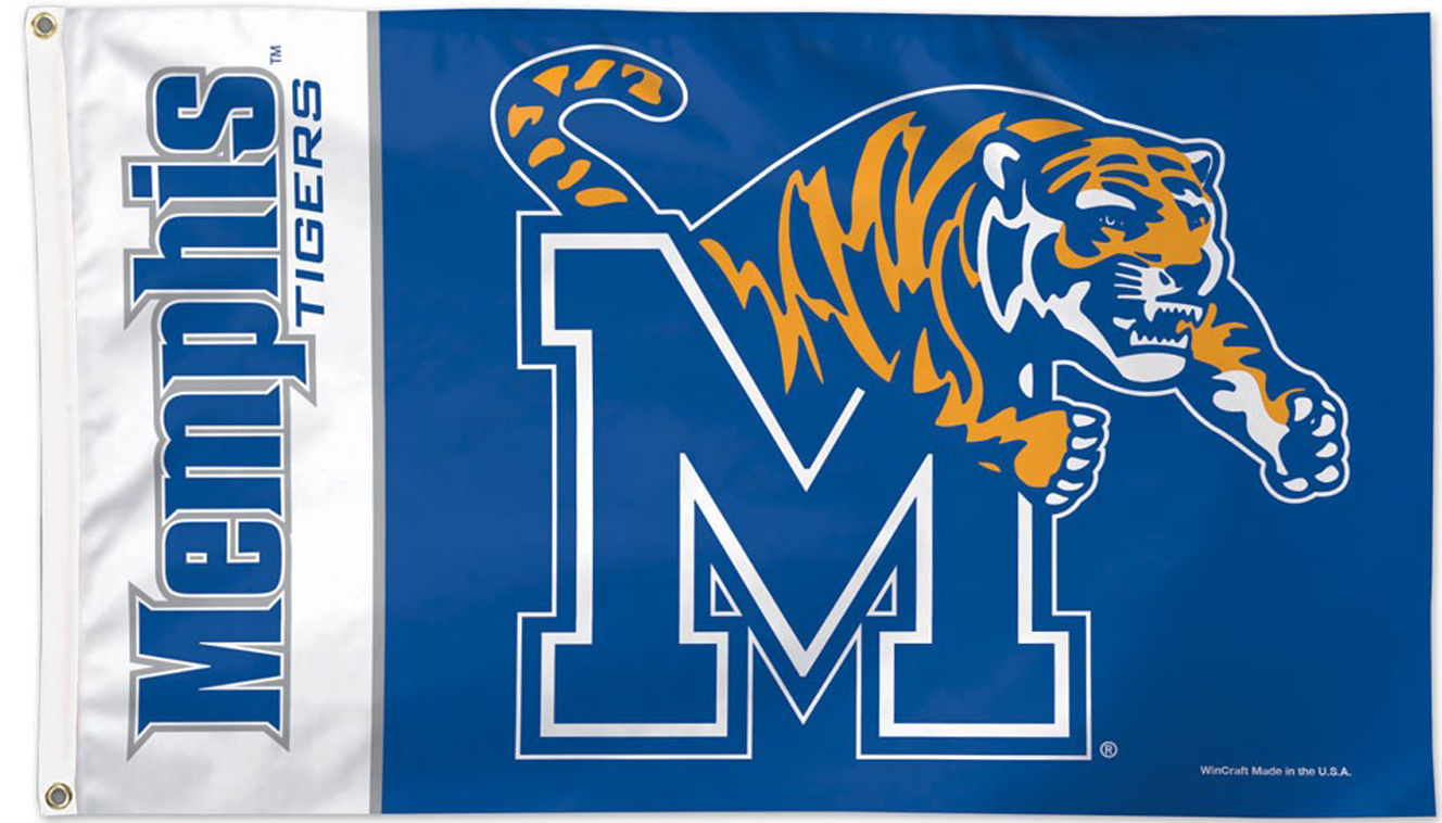 Memphis Tigers College Football Flags University Of Memphis Tigers College Flags Memphis