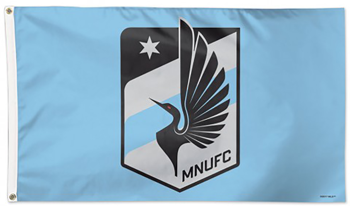 Minnesota United FC Officially licensed 3' x 5' Deluxe flag with ...