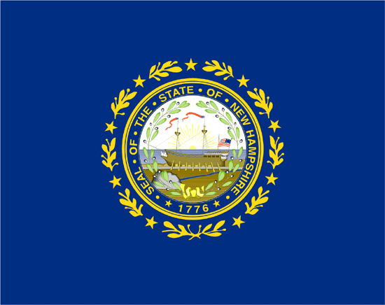 New Hampshire State Flags