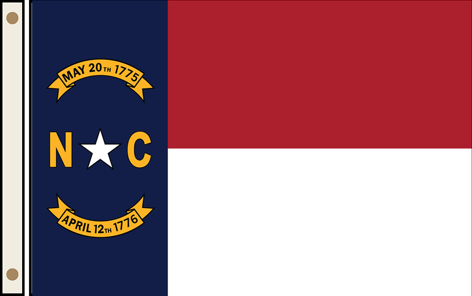 North Carolina State Flags