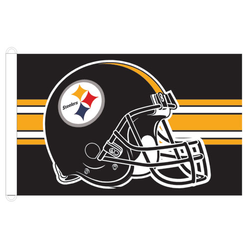 Pittsburgh Steelers Logo Flag Outdoor Indoor 3x5 Foot Banner