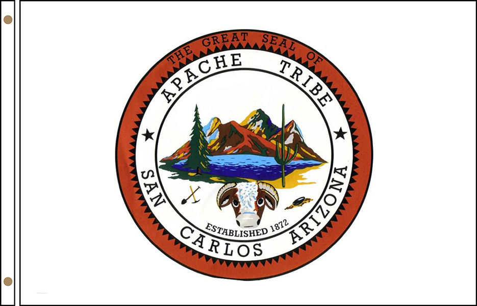 San Carlos Apache Tribe Flags, Native American Tribe Flags ...