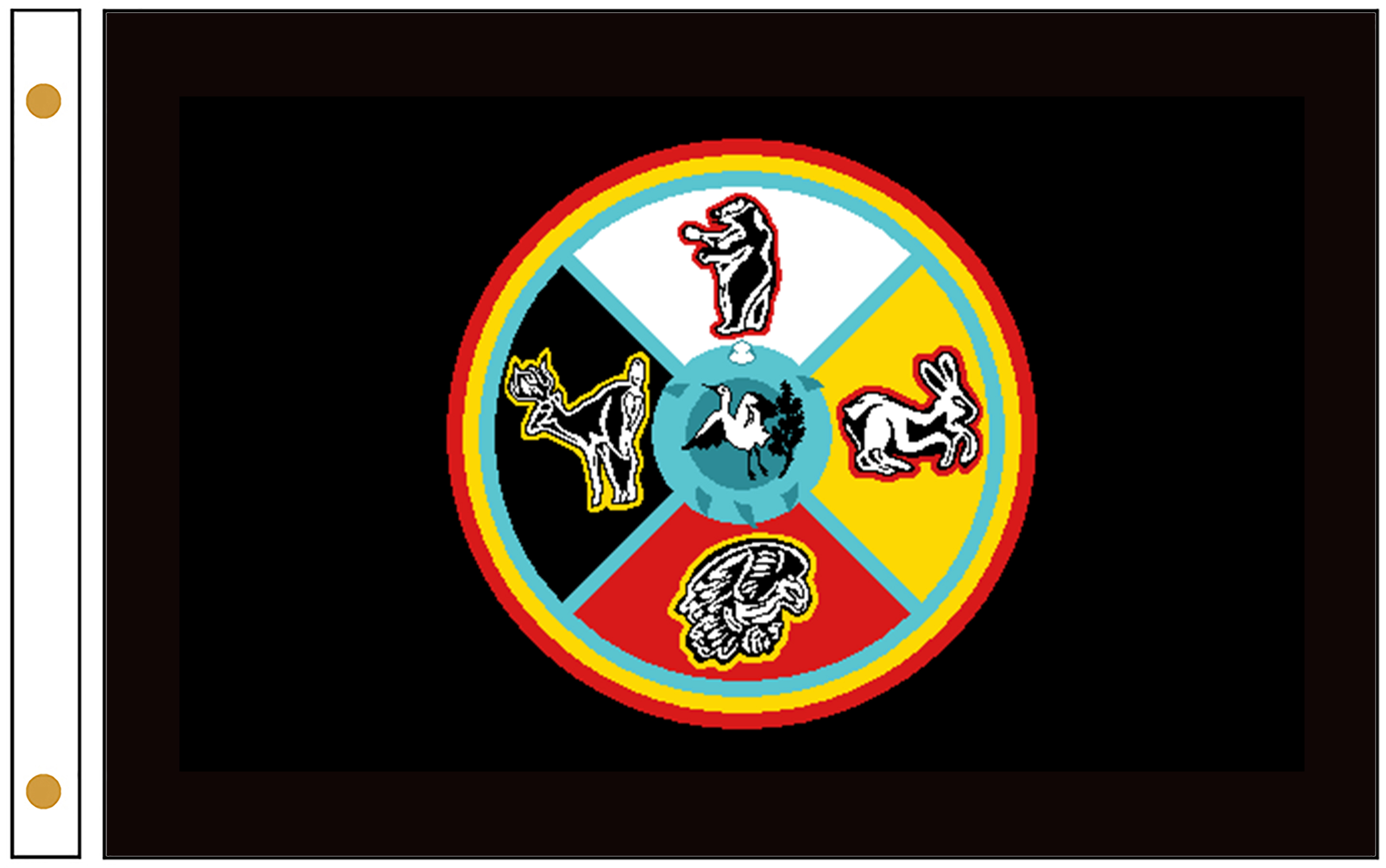 Sault Tribe Flags, The Flags of the Native Peoples of the United States