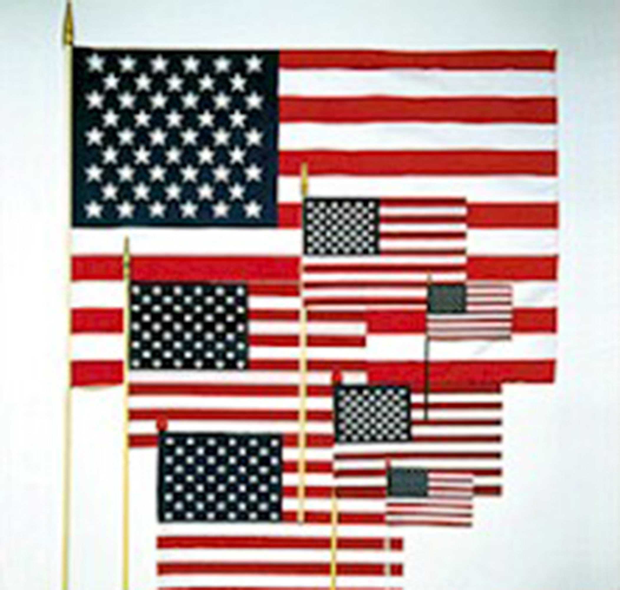 Small Usa Flags Desk Flags