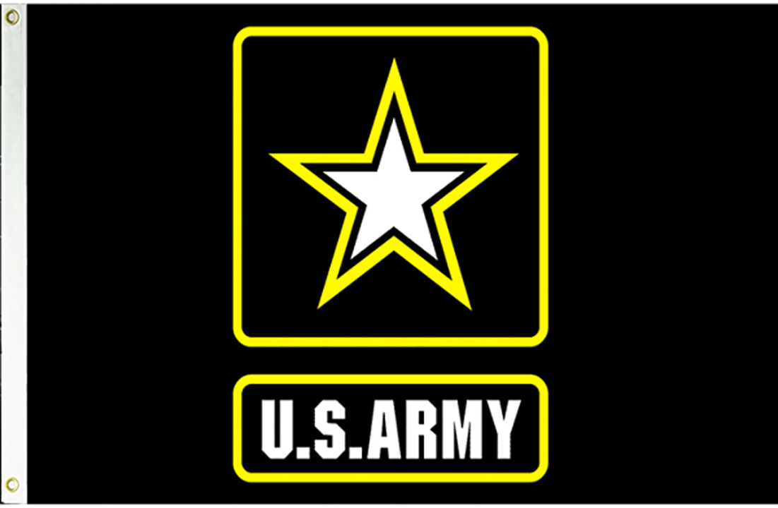 US Army Logo Flag