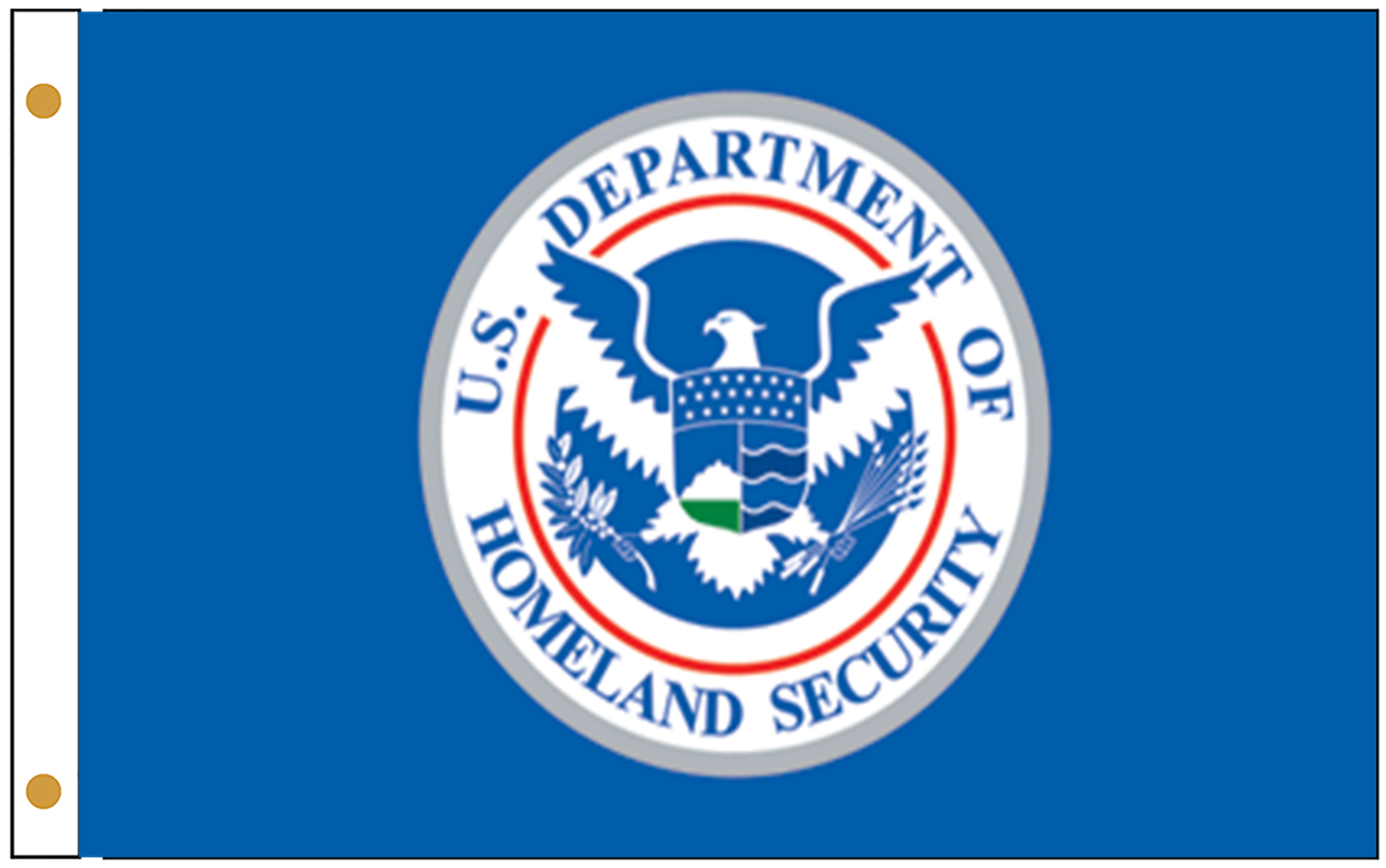 Department of Homeland Securirty (DHS) Round Patch