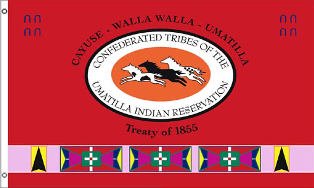 Umatilla Tribe Flags