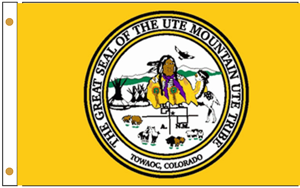 Ute Mountain Ute Tribe Flags