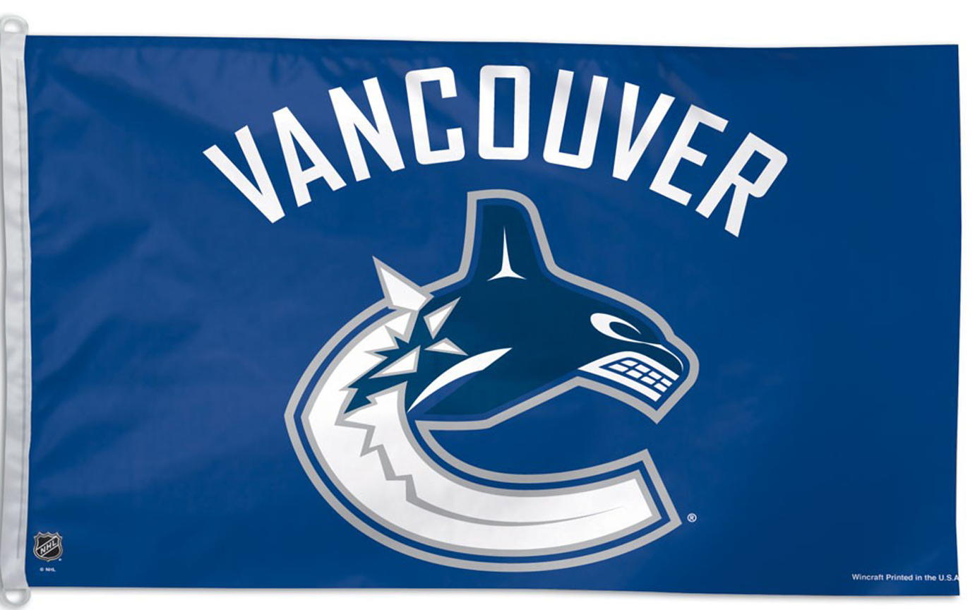 Vancouver Canucks Flags, NHL Hockey Team Flags,