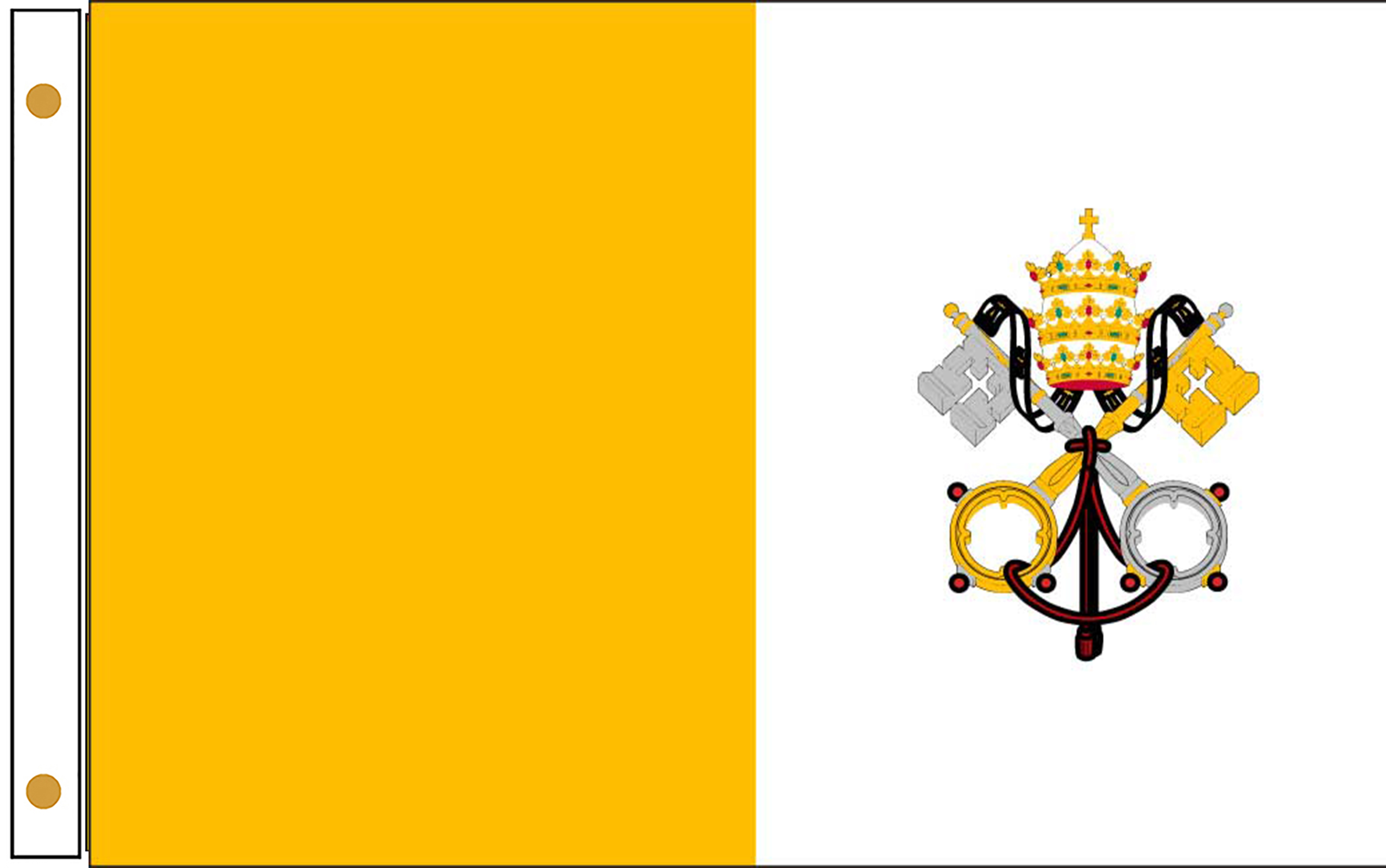 Vatican Papal Outdoor flags